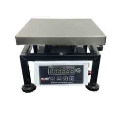 Monet 10x10 inch 30kg Stainless Steel Portable Weighing Scale with Dual Display & Days Battery Backup