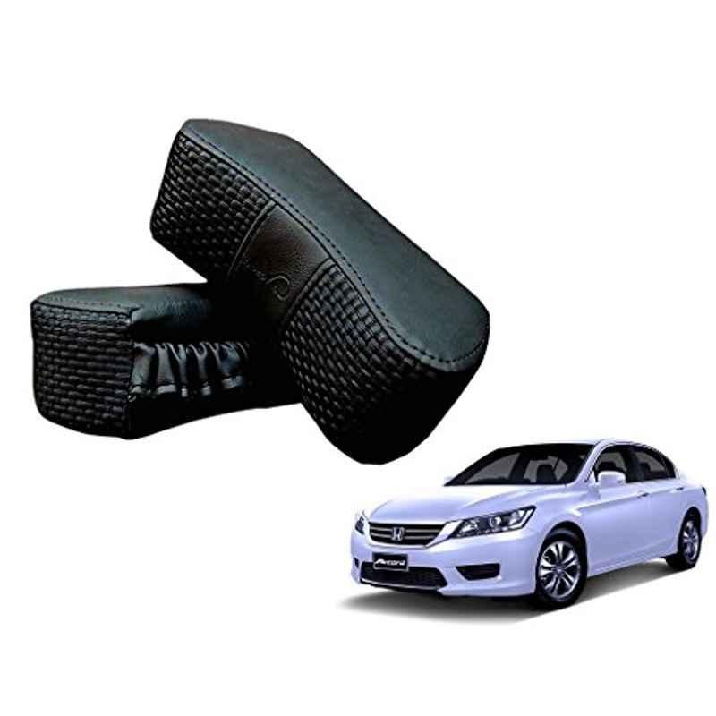 Kozdiko 2 Pcs Memory Foam Black Luxurious Neck Rest Set for Honda Accord, koz_16245