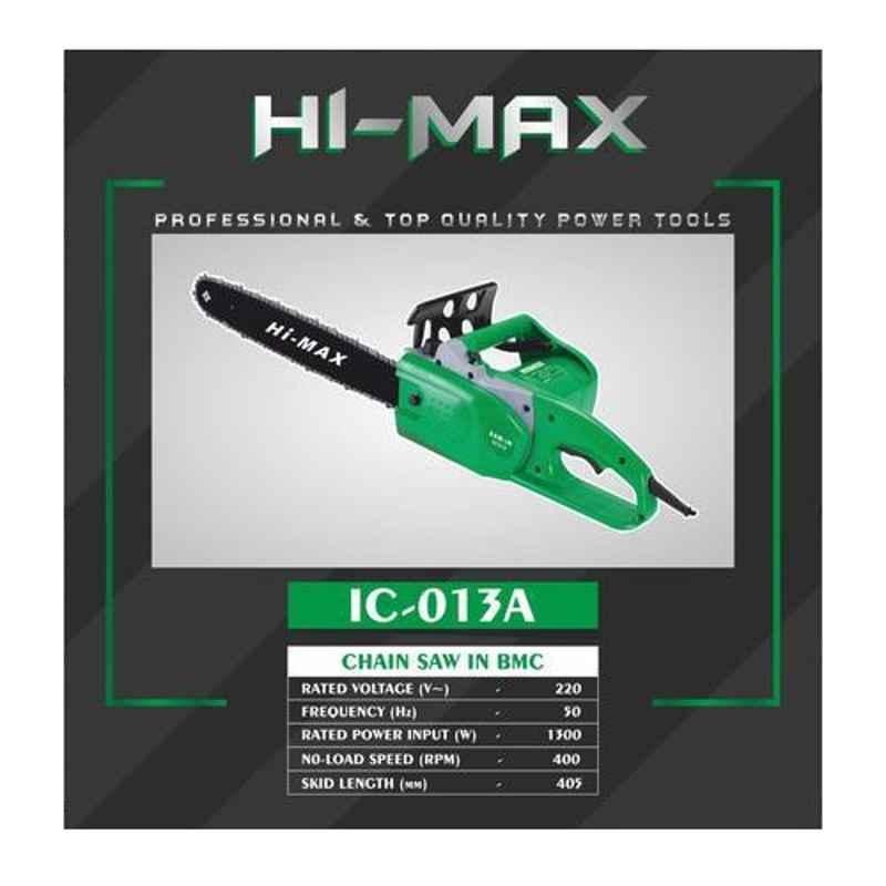 Hi-Max 400rpm Electric Chain Saw, IC-013A, 1300W