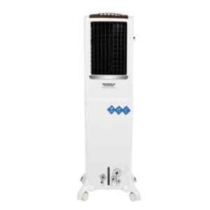 Maharaja Whiteline Blizzard Deco 55 125W 54L Grey & White Tower Air Cooler with Remote