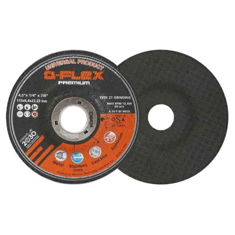 Q-Flex 115x6.4x22.23cm Universal Grinding Disc, SRI