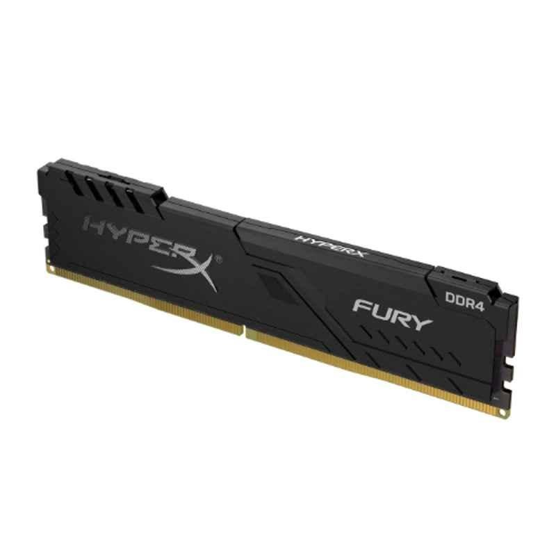 HyperX Fury 8GB 3200MHz DDR4 CL16 DIMM 1Rx8 Black XMP Desktop Memory, ‎HX432C16FB3/8