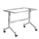 Excellent Steel Fab Stainless Steel 304 Table Base with Wheels, ES1137 W