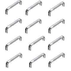 Galaxy 4 inch Stainless Steel Silver Cabinet Handle (Pack of 12)