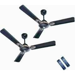 Activa Energia 28W 380rpm 3 Blade Marble Black BLDC Ceiling Fan with Remote & 5 Years Warranty, Sweep: 1200 mm (Pack of 2)