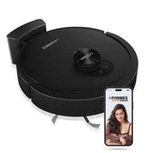 Eureka Forbes SmartClean Home Mapping Turbo 7000Pa 3200mAh Black Robotic Vacuum Cleaner, GVCDFSH7K00000