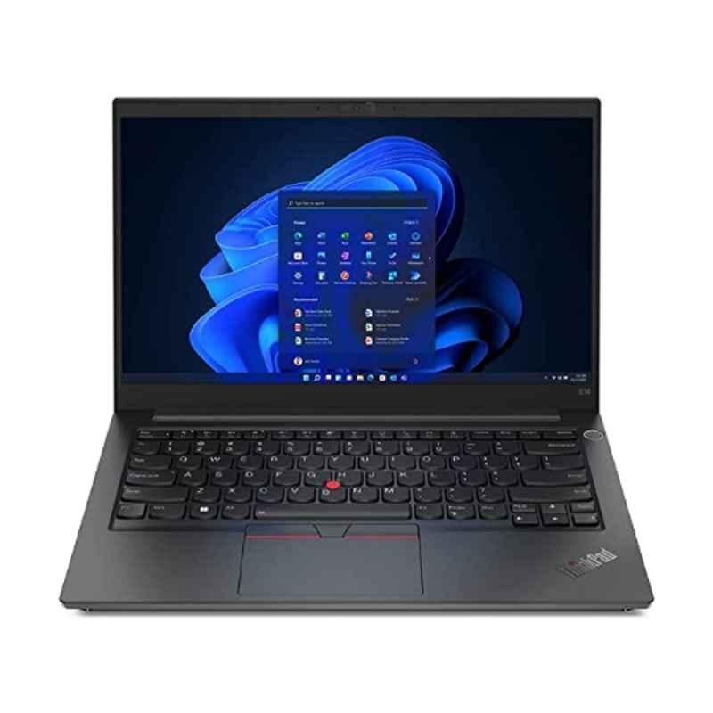 Lenovo ThinkPad E14 Black Light Weight Laptop with 12th Gen Intel Core i5/16GB/512GB SSD/Win 11 Home & FHD 14 inch Display, 21E3S04W00