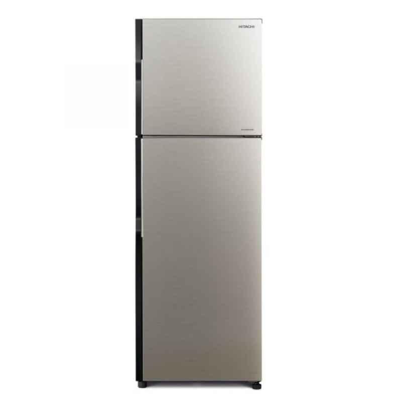 Hitachi 253L Brilliant Silver 3 Star Inverter Refrigerator, RH330PUK7KBSL