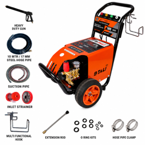 Btali BT 2200 HPW 180bar 12lpm High Pressure Car Washer with Accessories