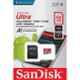 SanDisk 512GB Ultra MicroSDXC UHS-I Memory Card with Adapter, SDSQUAR-512G-GN6MA