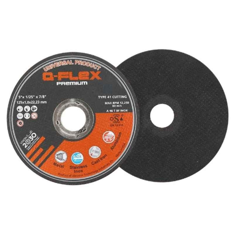 Q-Flex 125x1.0x22.23mm Universal Cutting Disc, CEP