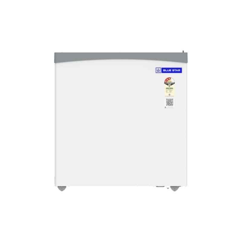 Blue Star 180 Liter 3 Star White Glass Top Deep Freezer, GT3-N180