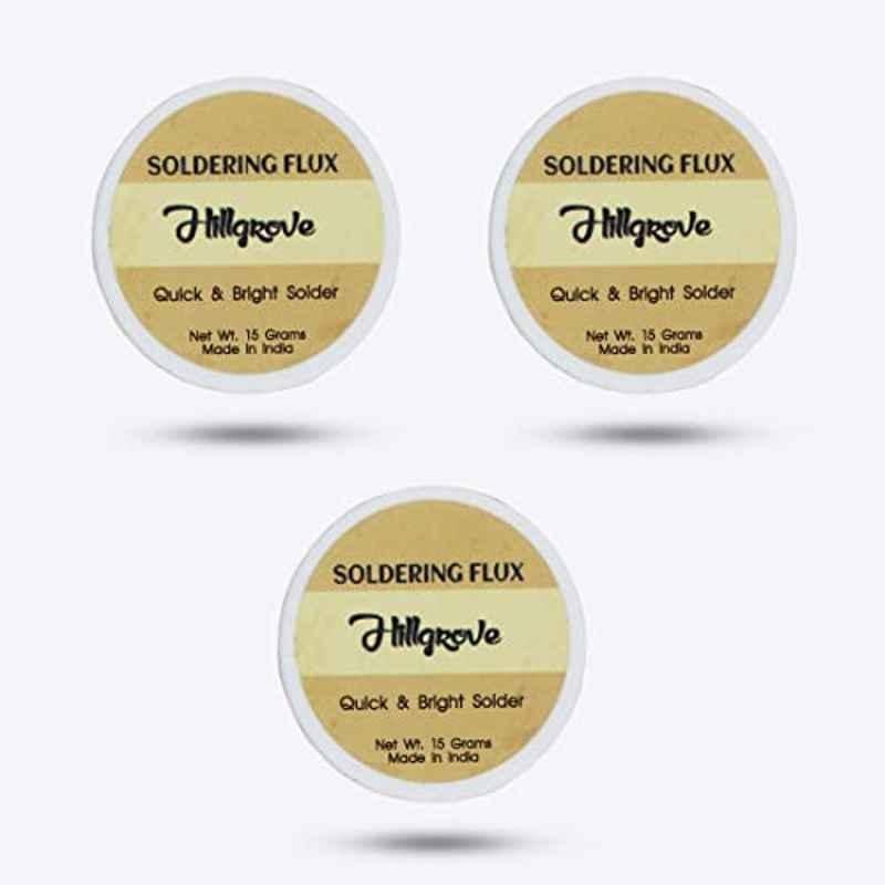 Hillgrove HGACC13M1 25W 3 Pcs 10g Rosin Core Soldering Flux Paste