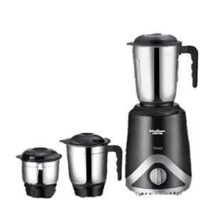 Khaitan Orfin Hexa KO 272 NA 500W Plastic Black Juicer Mixer Grinder with 3 Jar