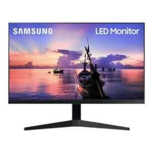 Samsung 24 inch IPS Panel Dark Blue & Grey Flat LED Monitor with 3 Sided Borderless Design, LF24T352FHWXXL