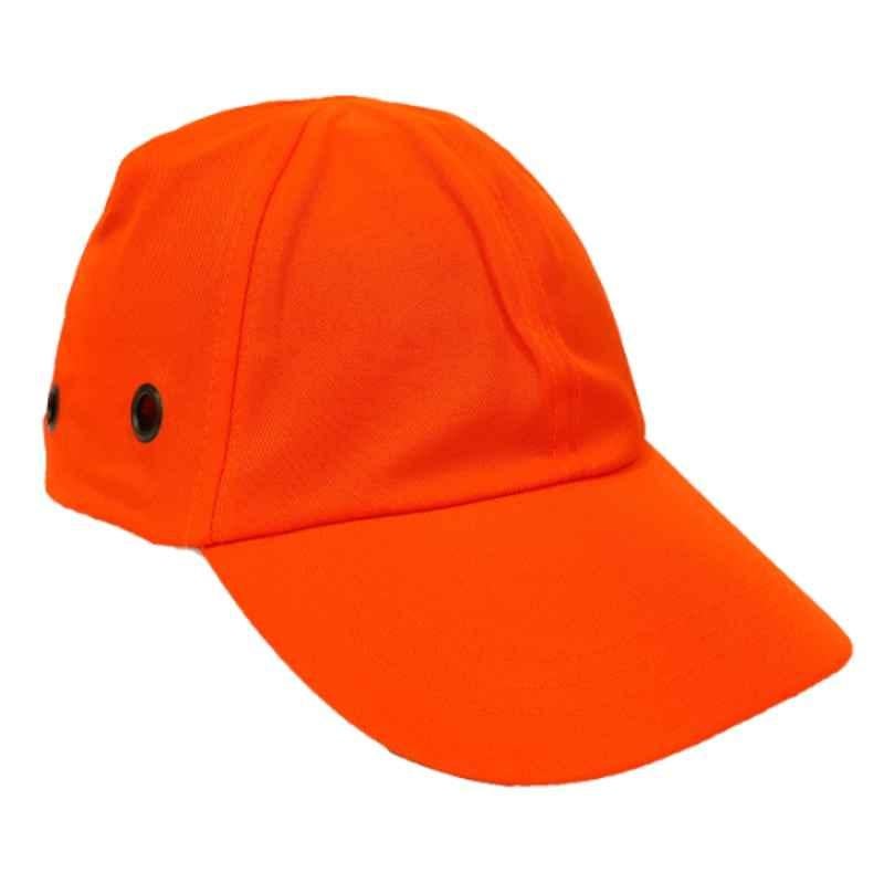 Taha Safety Polyamide Flo Orange Bump Cap, BC3001