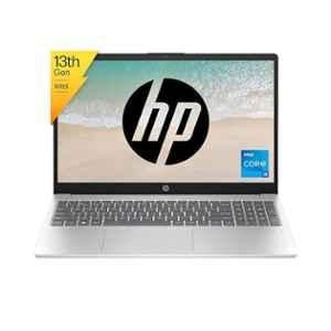 HP 832Q9PA Natural Silver Laptop with Intel 13th Gen i5-1335U/16GB DDR4/512GB SSD/Intel Iris Xe Graphics, Windows 11, Built-in Alexa & 15.6 inch FHD Display, 15-HR0001TU