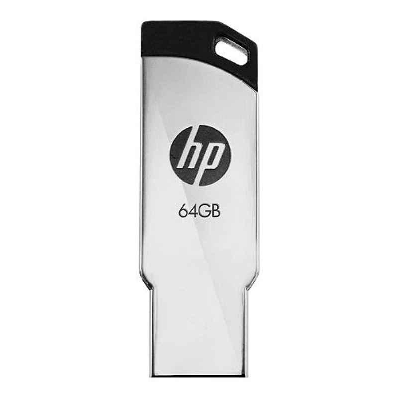 HP V236W 64GB USB 2.0 Silver Pen Drive