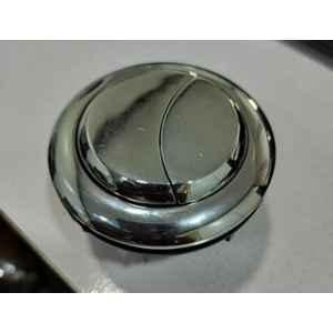 Plantex Flush Push Button/48mm Round Dual Push Button for Flush Tank/Water-Saving Technology Chrome