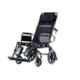 Karma KM-5000 1270x580x930mm 24F Black Standard Reclining Wheelchair