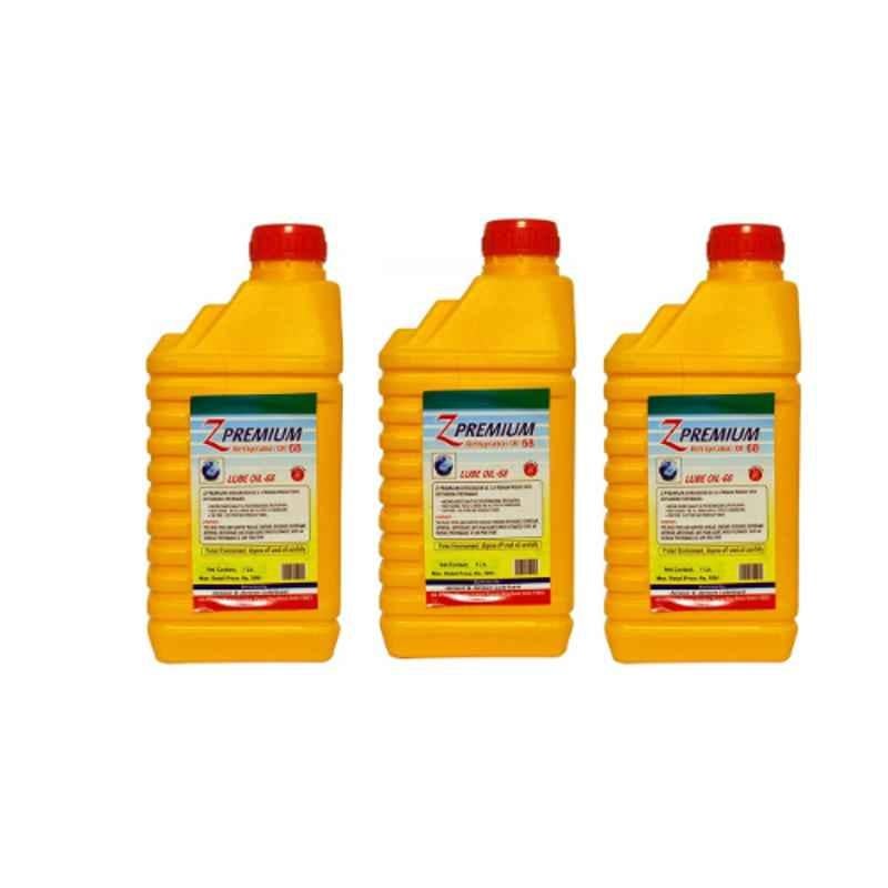 Z Premium 1L R22 R68 Refrigeration Lube Oil (Pack of 3)