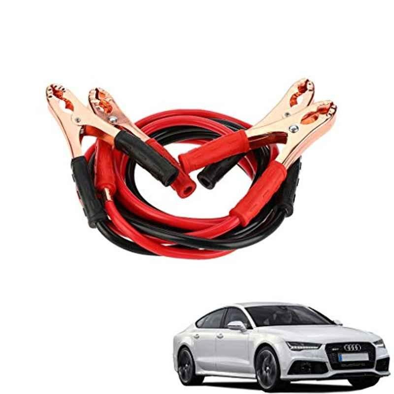 Kozdiko 7.5ft Copper Core Red & Black Heavy Duty Car Battery Booster Cable for Audi A7