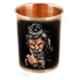 Healthchoice 400ml Jointless Copper Glass with Printed Rudra Roop & Moouch (Pack of 2)