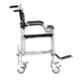 Frido Go 36.5x20.7x40.2 inch Assistant Propelled Foldable & Waterproof Bathroom Wheelchair, FS168A