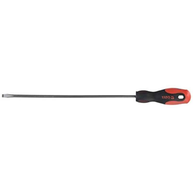 Buy Yato Yt X Mm Stainless Steel Orange Black Slotted Screwdriver Online At Price