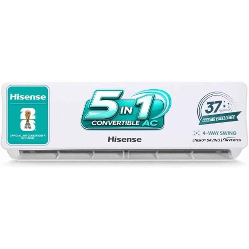 Hisense 1.5 Ton 3 Star White Split Inverter AC, 18TR4RI3AK1
