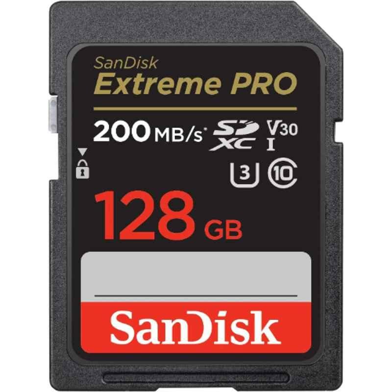 Sandisk Extreme Pro 128GB UHS-I Memory Card, SDSDXXD-128G-GN4IN