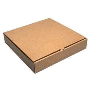MM WILL CARE 10x10x1.5 inch 3 Ply Brown Corrugated Pizza Box, 2M-T4AZ-CEU5, (Pack of 10)