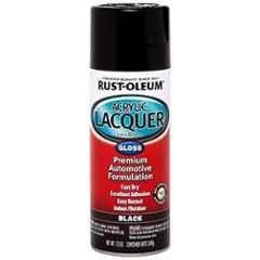 Rust-Oleum 253365 340g Gloss Black Multipurpose Acrylic Enamel Spray Paint