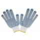 KT Blue Dotted Safety Gloves for Better Grip (Pack of 10)