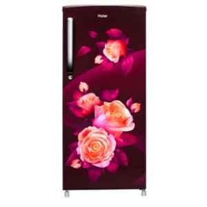 Haier 205 Litre 3 Star Red Rose Finish Direct Cool Single Door Refrigerator, HRD-2263CRR-N