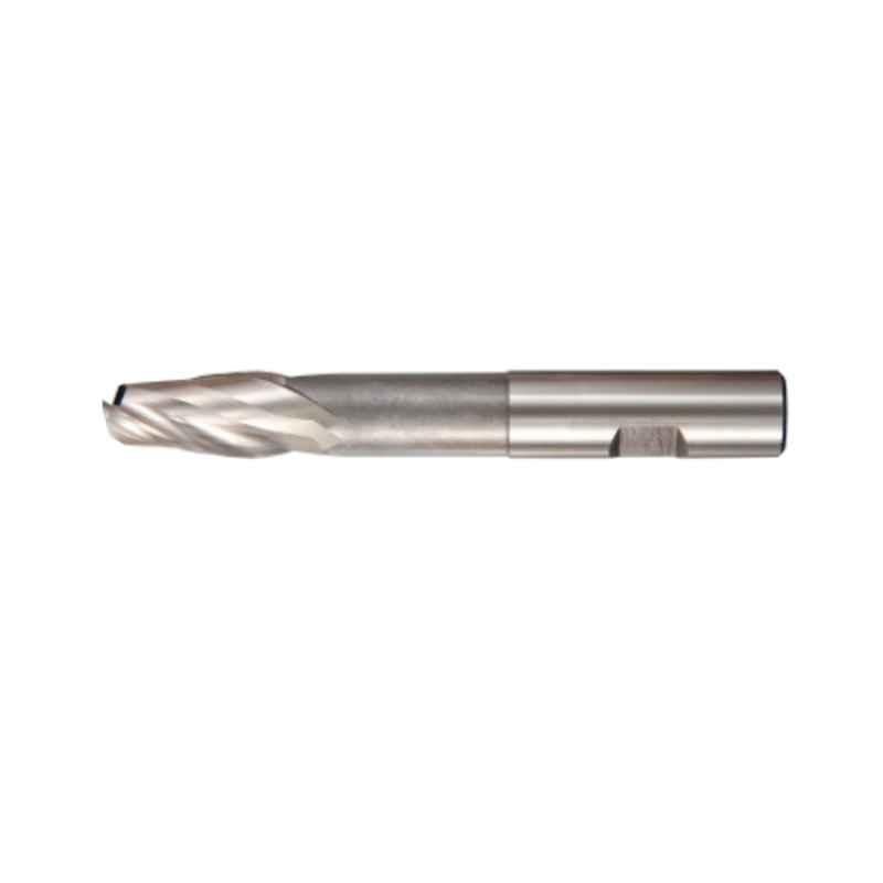 Presto 31216 12mm HSCo Long Series Flatted Shank ISO Slot Drill, Length: 100 mm