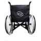 Medimove Ezee Strong Double Crossbar Heavy Capacity Wheelchair, M135A163, Load Capacity: 200 kg
