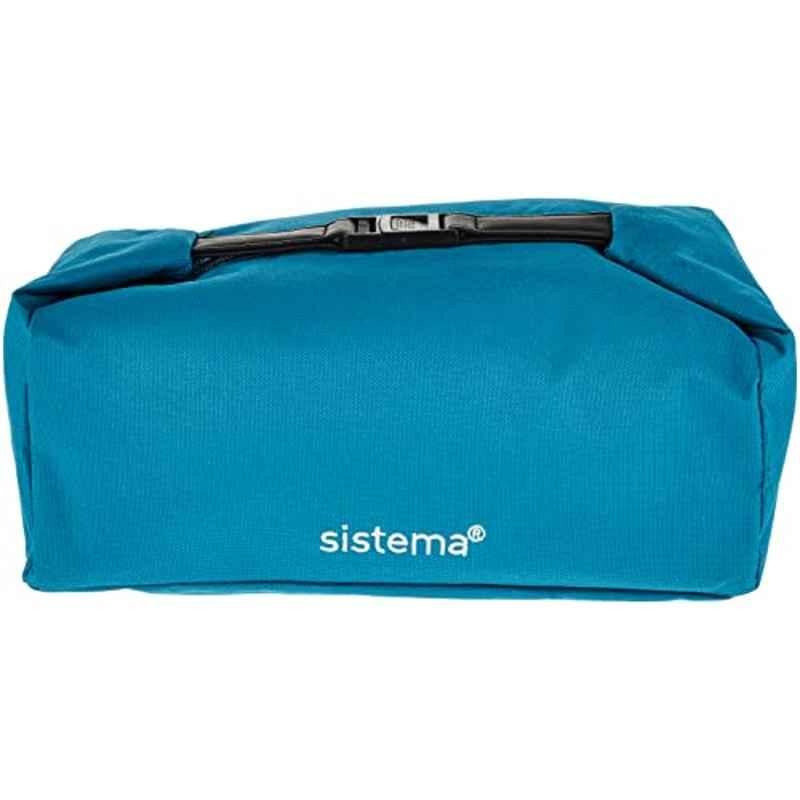 Sistema 2L Teal Lunch Bag, 4585
