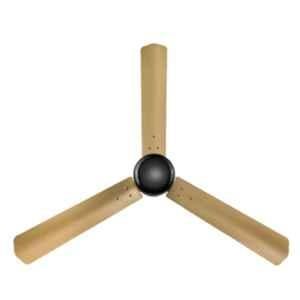 Airelec Gloria Stylo Bird 28W 350rpm 5 Star Metallic Golden 3 Blade BLDC Ceiling Fan with Remote & 2 Years Warranty, AIRCFH4-02, Sweep: 1200 mm