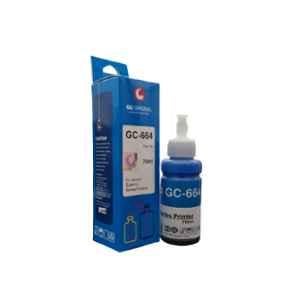 GC Original GC-664 70ml Cyan Dye Based Ink Bottle for Epson L100, L110, L130, L200, L210, L20, L380, L405, L550, L565, L800, L300, L310, L350, L355, L360, L365, L385, L455, L555, L1300 & L805