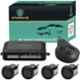 Otoroys OTO5656 6W Black 4 Sensors Car Reverse Human Voice Video Parking Sensor Set