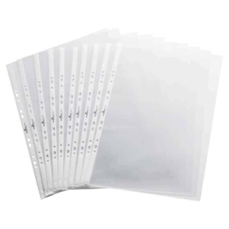 Durable 8577-19 A3 Transparent Table Flipchart Refill Pockets, (Pack of 10)