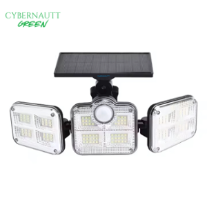 Cybernautt 3500K 36000hr Integrated Solar Waterproof LED Street Wall Light, Stellar SL01