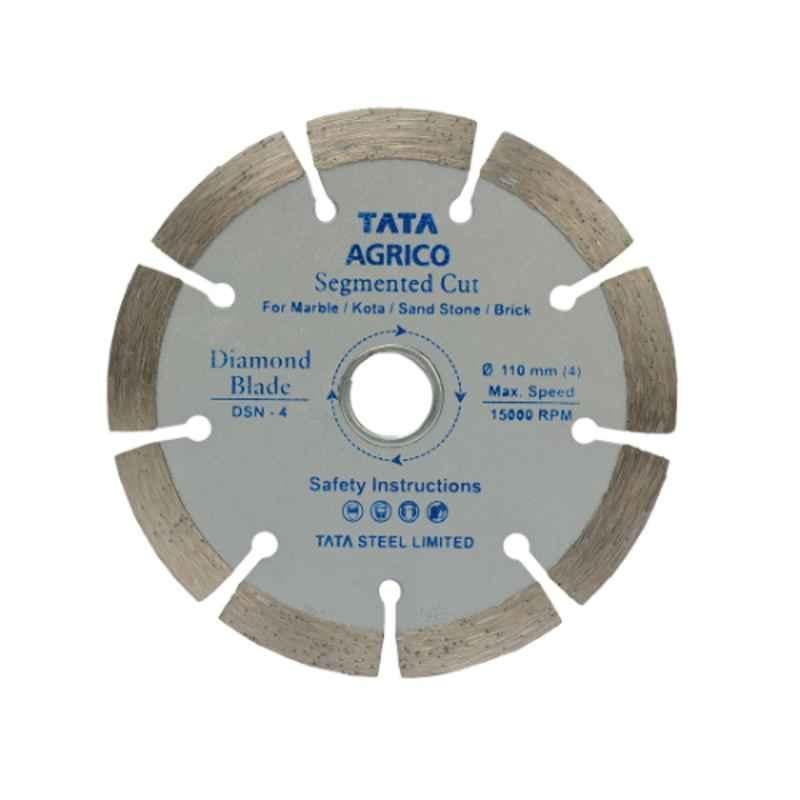 Tata Agrico DSN400 110x1.8x20.06x9mm Diamond Blade Segmented Cut, RMU