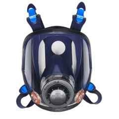 Udyogi Res Protek 8800 Silicone Blue Full Face Mask, SIze: M
