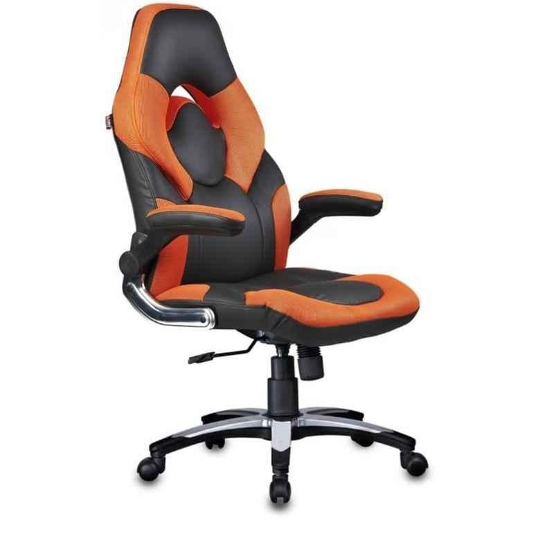 Caddy 558.8x482.6x1016mm Multicolour Leather Gaming Ergonomic Chair with Headrest, MISG4 (Pack of 2)
