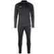 Nike Polyester Black Sweat Wicking Tracksuit Set, Size: S