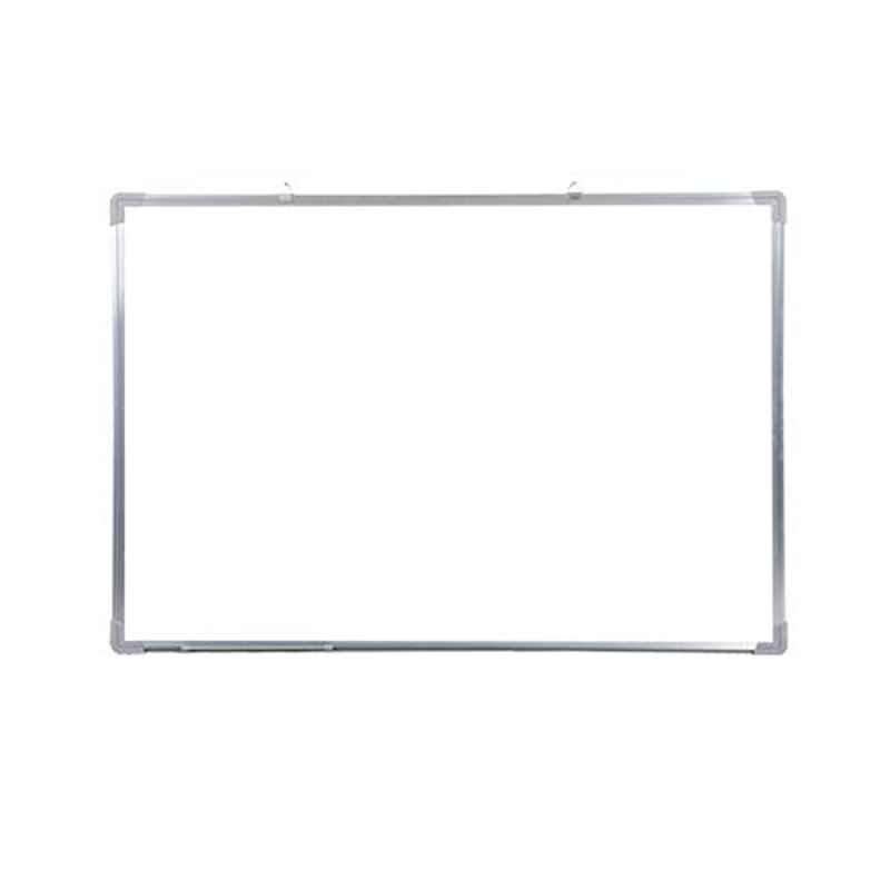 120x150cm Aluminum Alloy Frame Whiteboard with Hook & Pen Holder