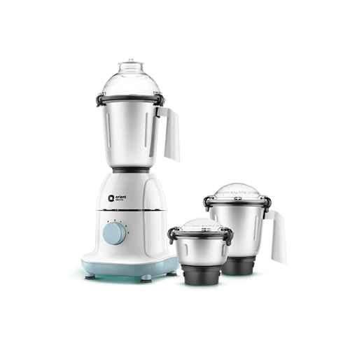 Buy Orient Mercury MGME75B3 750W White & Blue Mixer Grinder with 3 Jars