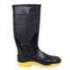 Liberty Freedom FlexiSaf-E PVC Steel Toe Black & Yellow Safety Gumboot, Size: 7